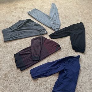 Lot of 5 Alfani & Apt 9 men’s sweaters